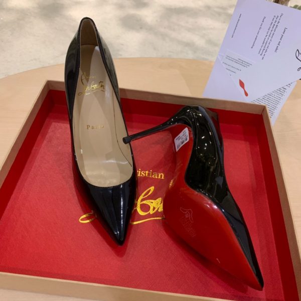 LOUBOUTIN PIGALLE FOLLIES PUMPS BLACK 5