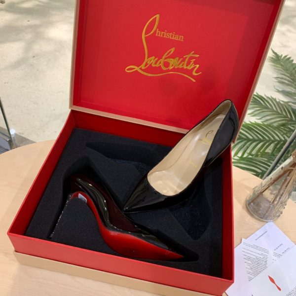 LOUBOUTIN PIGALLE FOLLIES PUMPS BLACK 6