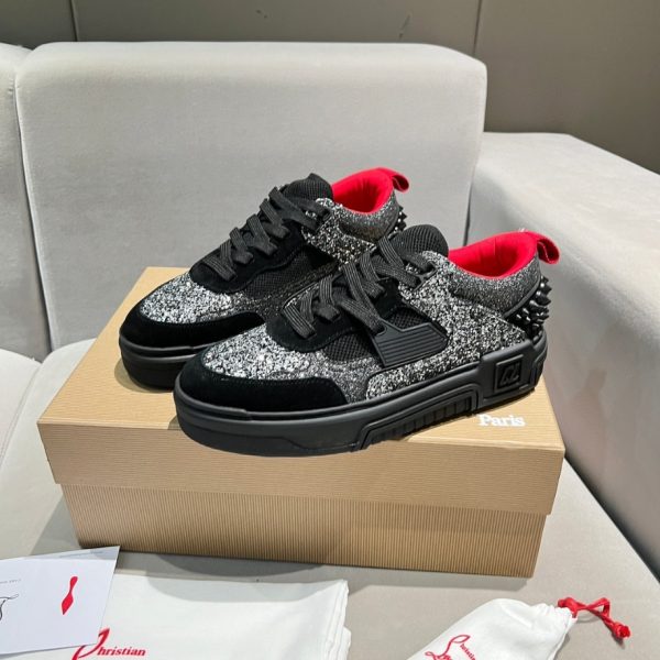 Christian Louboutin Astroloubi Strass Black Sneaker 3