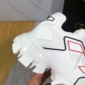 Prada Cloudbust Thunder White Red Black Sneakers Reps 4