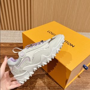 Louis Vuitton Rush Silver Lilac Sneaker 1