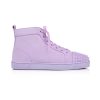 Christian Louboutin Lou Spikes Lilac Smoke Sneaker Reps