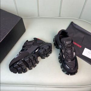 Prada Cloudbust Thunder Black Sneakers Reps 2