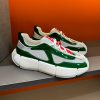 Prada Cloudbust Thunder Green Silver Sneakers Reps