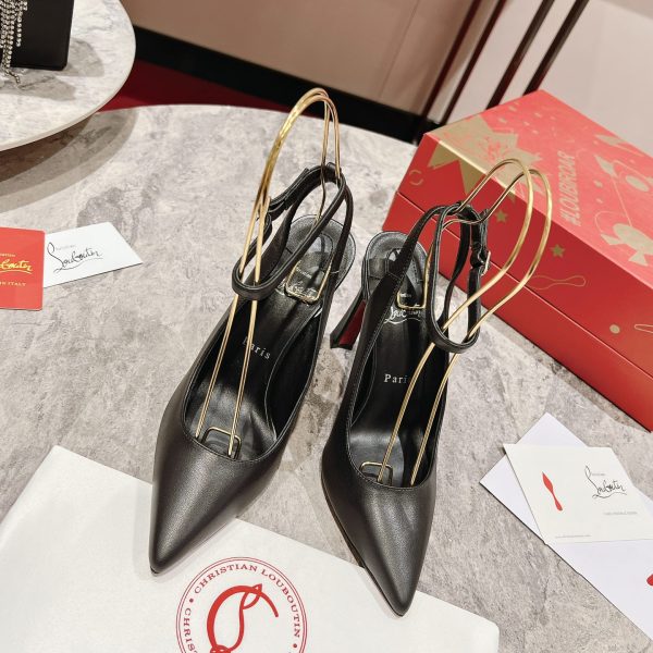 Christian Louboutin Condora Hells Pumps Black Reps 1