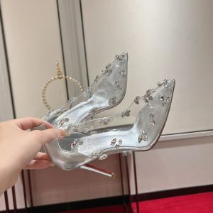 Christian Louboutin Degraqueen Pumps White Reps 2