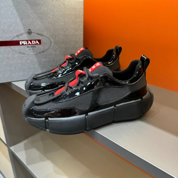 Prada Cloudbust Thunder Black Sneakers Reps 1