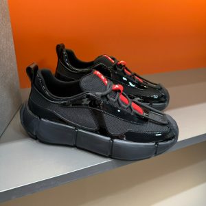 Prada Cloudbust Thunder Black Sneakers Reps