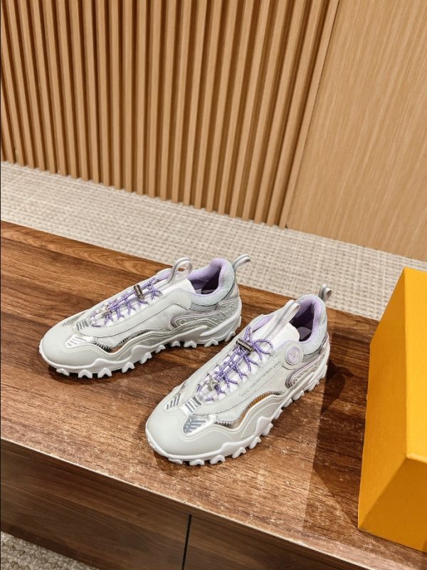 Louis Vuitton Rush Silver Lilac Sneaker 5