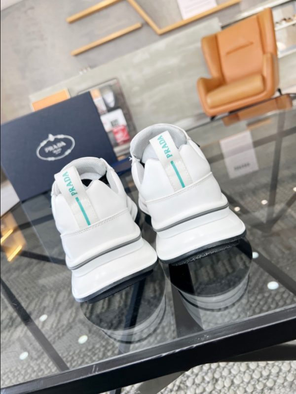 Prada Mechano ‘White Silver’ Sneakers Reps 4