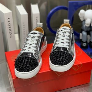 Christian Louboutin Louis Junior Spikes Orlato Sneaker Reps 1