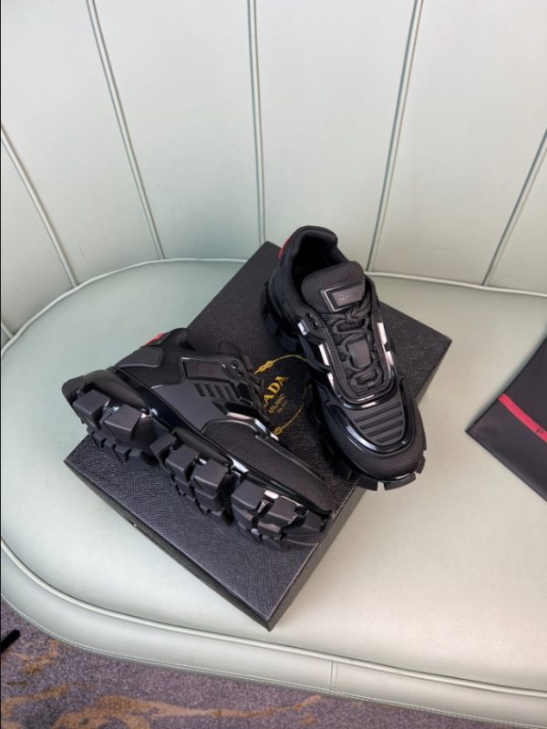 Prada Cloudbust Thunder Black Sneakers Reps 1