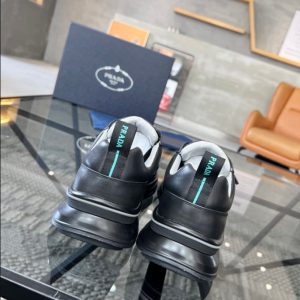 Prada Mechano 'Black Silver' Sneakers Reps 3