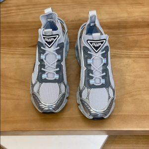 Prada Blade Type Grey Sneakers Reps 3