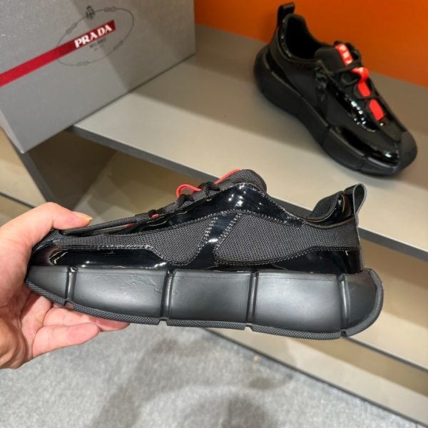 Prada Cloudbust Thunder Black Sneakers Reps 4