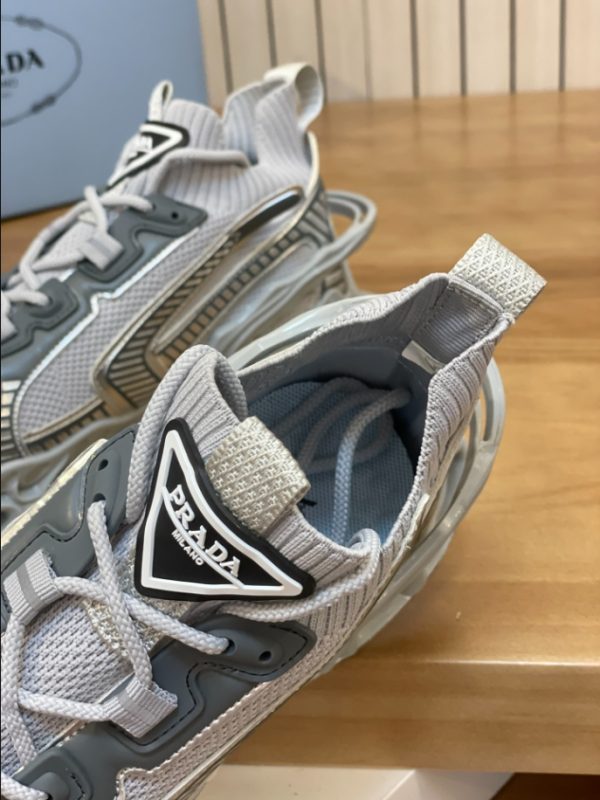 Prada Blade Type Grey Sneakers Reps 2