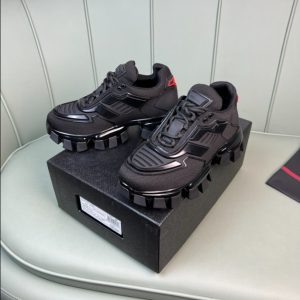 Prada Cloudbust Thunder Black Sneakers Reps 3