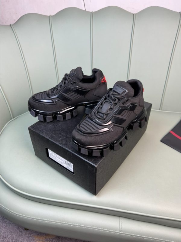 Prada Cloudbust Thunder Black Sneakers Reps 3