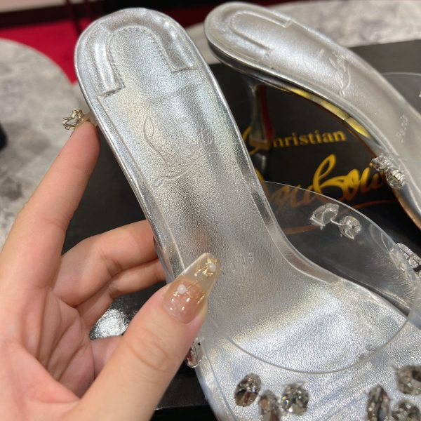 Christian Louboutin Degraqueen Pumps White Mid Reps 1