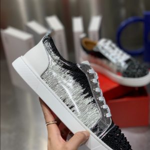 Christian Louboutin Louis Junior Spikes Orlato Sneaker Reps 2