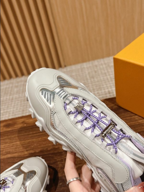 Louis Vuitton Rush Silver Lilac Sneaker 2