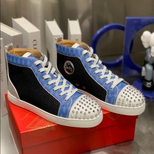 Christian Louboutin Lou Spikes Orlato ‘Multicolor’ Sneaker Reps 1