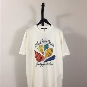 Printed Short-Sleeved Cotton T-Shirt 1