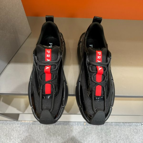 Prada Cloudbust Thunder Black Sneakers Reps 2