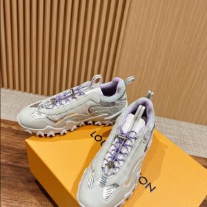 Louis Vuitton Rush Silver Lilac Sneaker 3