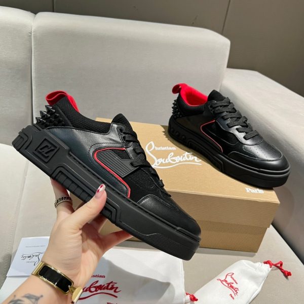 Christian Louboutin Unisex Black Sneaker 1