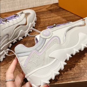 Louis Vuitton Rush Silver Lilac Sneaker 4