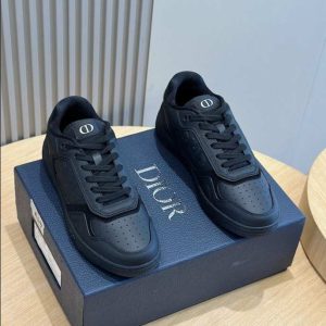 Christian Dior B27 Low Top Sneaker 'Black' 2