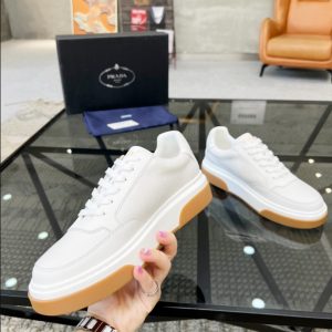 Prada Triangle-logo White Sneakers Reps 2