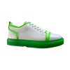 Christian Louboutin White Green Low Sneaker Reps