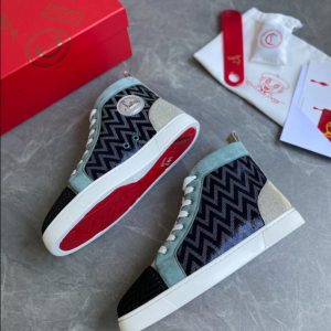 Christian Louboutin Louis Orlato Flat Vel Opera Tis Ballis V Sneaker Reps 3