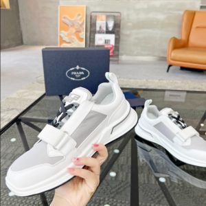 Prada Mechano ‘White Silver’ Sneakers Reps 6