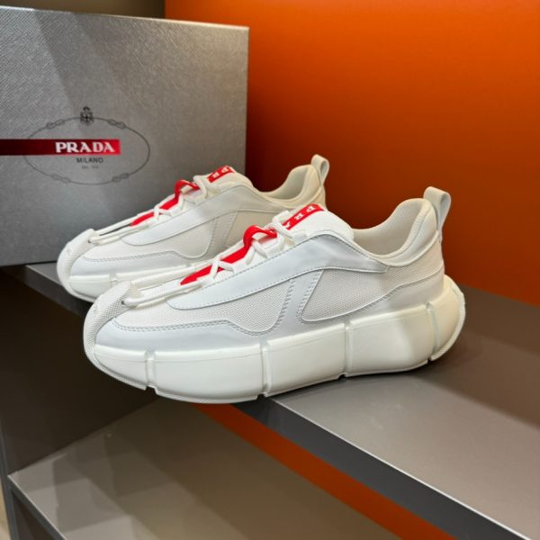 Prada Cloudbust Thunder White Sneakers Reps 2