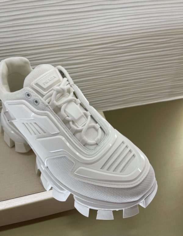 Prada Cloudbust Thunder White Sneakers Reps 2