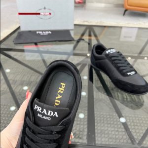 Prada Monaco Snickers Black Sneakers Reps 1