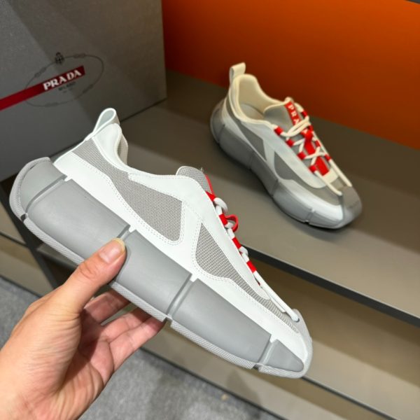 Prada Cloudbust Thunder Grey Sneakers Reps 2