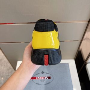 Prada America's Cup 'Yellow Bl ack' Sneakers Reps 2