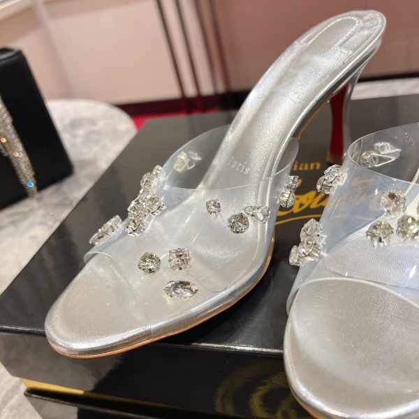 Christian Louboutin Degraqueen Pumps White Mid Reps 4