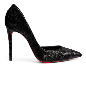 Christian Louboutin Iriza Velvet Pumps Black Reps