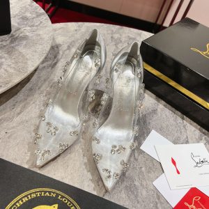 Christian Louboutin Degraqueen Pumps White Reps 5