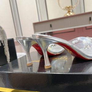 Christian Louboutin Degraqueen Pumps White Mid Reps 2