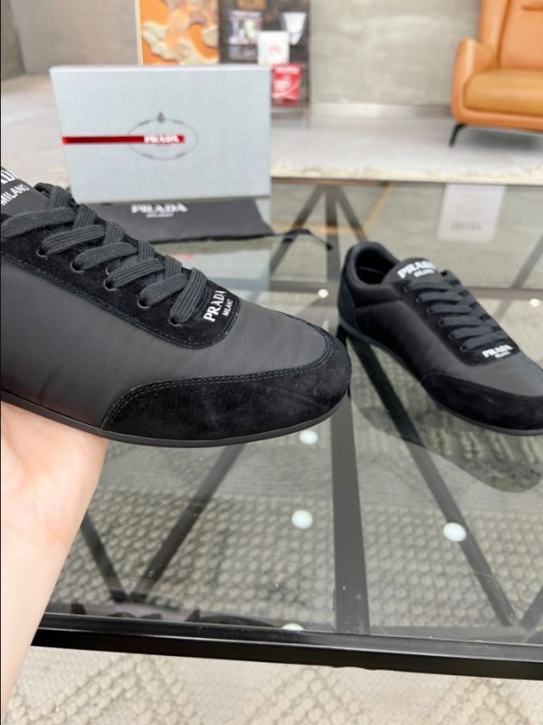 Prada Monaco Snickers Black Sneakers Reps 4