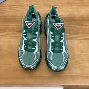 Prada Blade Type Dark Green Sneakers Reps 3