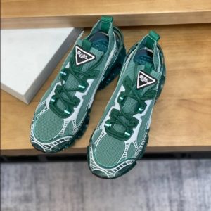 Prada Blade Type Dark Green Sneakers Reps 4