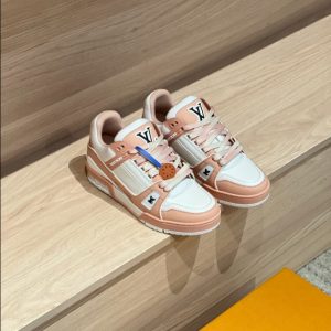 Louis Vuitton Trainer Orange Sneaker 5