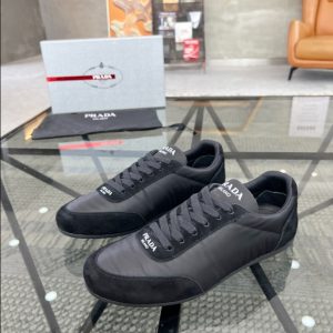 Prada Monaco Snickers Black Sneakers Reps 5